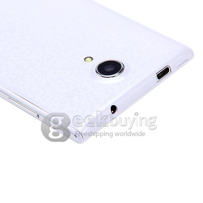 CUBOT P7 5.0 Inch IPS Touch Screen MTK6582 Quad Core 1.3GHz Android 4.2.2 3G Smart Phone 512MB + 4GB 8MP WiFi OTG GPS - White
