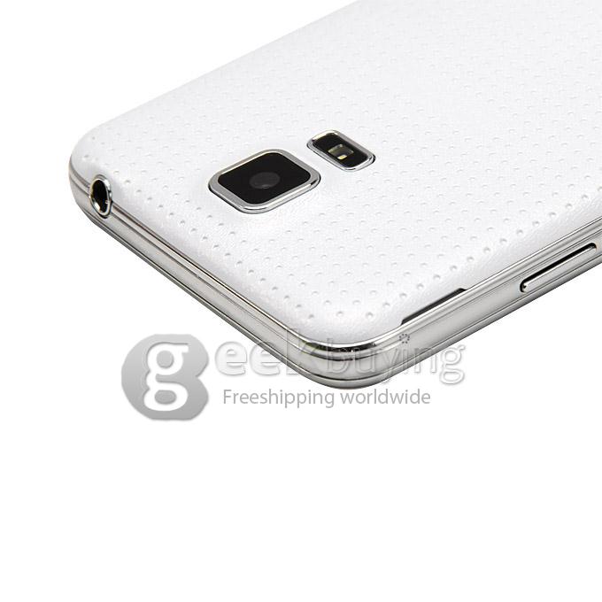 W800 MTK6582 Quad core 1.3GHz 4.5 Inch Android 4.2 OS Smartphone 1GB RAM 4GB ROM 8.0MP 3G GPS with Leather Case White