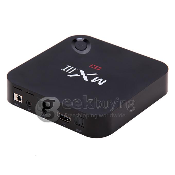 Bundle MXIII Amlogic S802 KODI 4K2K TV BOX 2G/8G + Tronsmart TSM01 English Version Air Mouse - Black