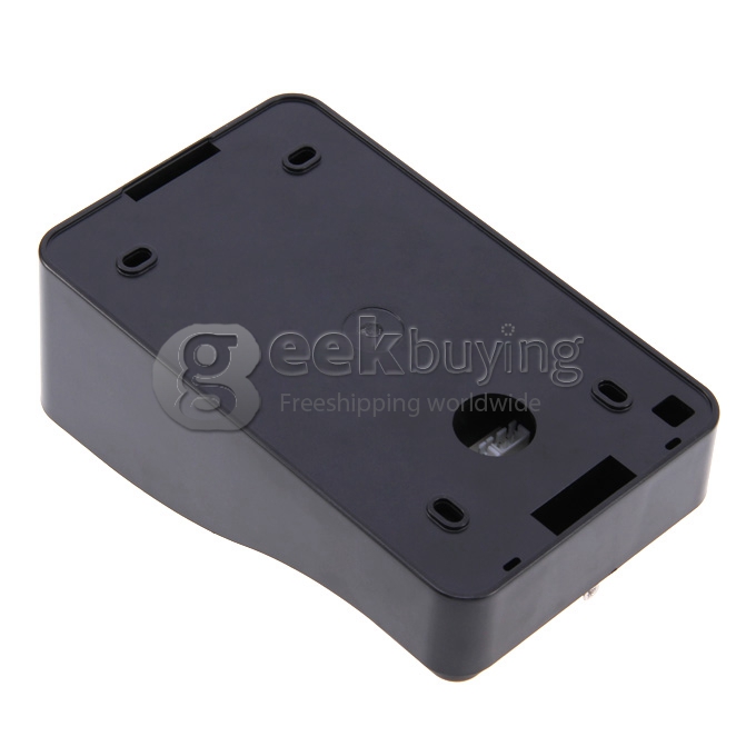 3.5' TFT Display 2.4GHz Wireless 1V2 Doorbell Intercom System (Calls, Intercom, Unlock, Monitor, Night Vision) - Black