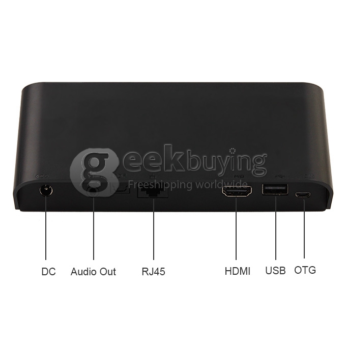 Tronsmart A928 RK3188T Quad Core 1.6GHz Android 4.2 TV BOX Mini PC Dual Band Wifi 2.4G/5G OTA Bluetooth 4.0 RJ45/SPDIF/HDMI - Black