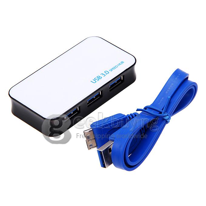 Super Speed 5Gbps 4 Ports USB 3.0 HUB for Laptop Desktop PC