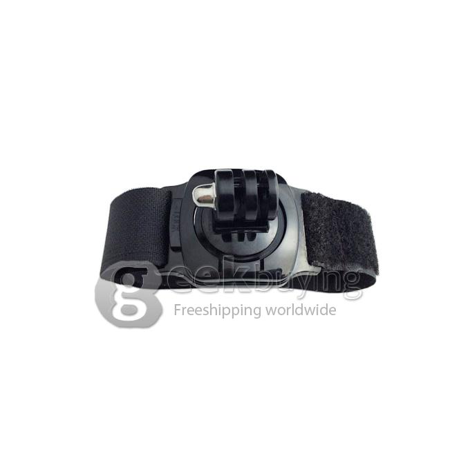 360 Degree Rotation Hand Camera Wrist Strap / Belt / Band / Holder Mount for GoPro Hero 3+ / 3 / 2 / 1 / SJ4000
