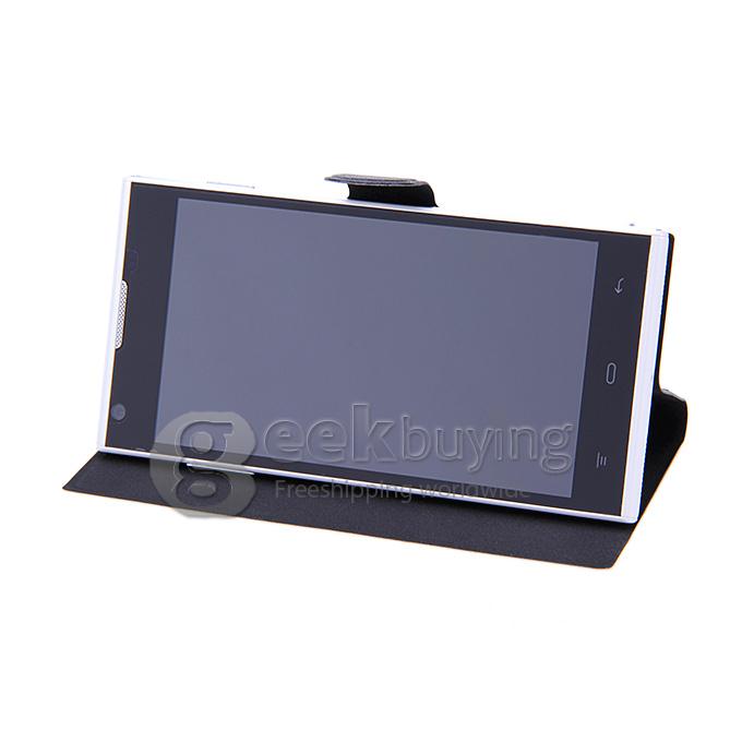 CUBOT P7 5.0 Inch IPS Touch Screen MTK6582 Quad Core 1.3GHz Android 4.2.2 3G Smart Phone 512MB + 4GB 8MP WiFi OTG GPS - White