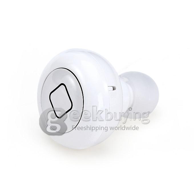 Wireless Stereo Bluetooth 4.0 Earphone Headphone For iPhone 6 Plus Samsung Galaxy S5 iPhone 5S / iPhone 6s plus - White