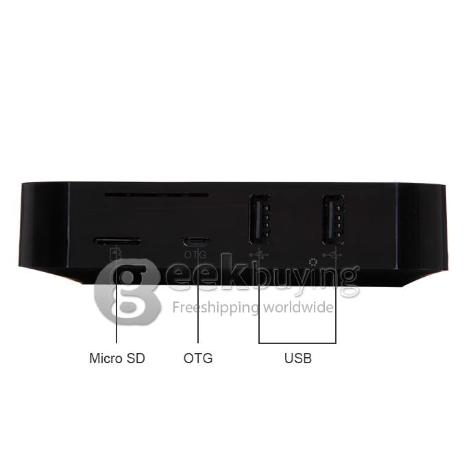 Bundle MXIII Amlogic S802 KODI 4K2K TV BOX 2G/8G + Tronsmart TSM01 English Version Air Mouse - Black