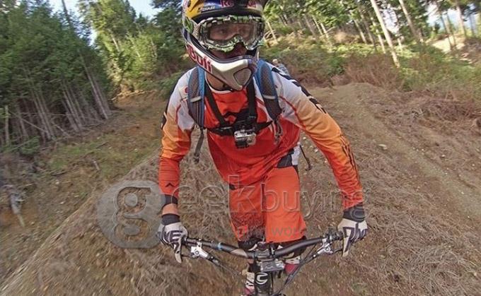 Adjustable Strap Elastic Chest Belt for Gopro Hero 1 / 2 / 3 / 3+ / SJ4000 - White