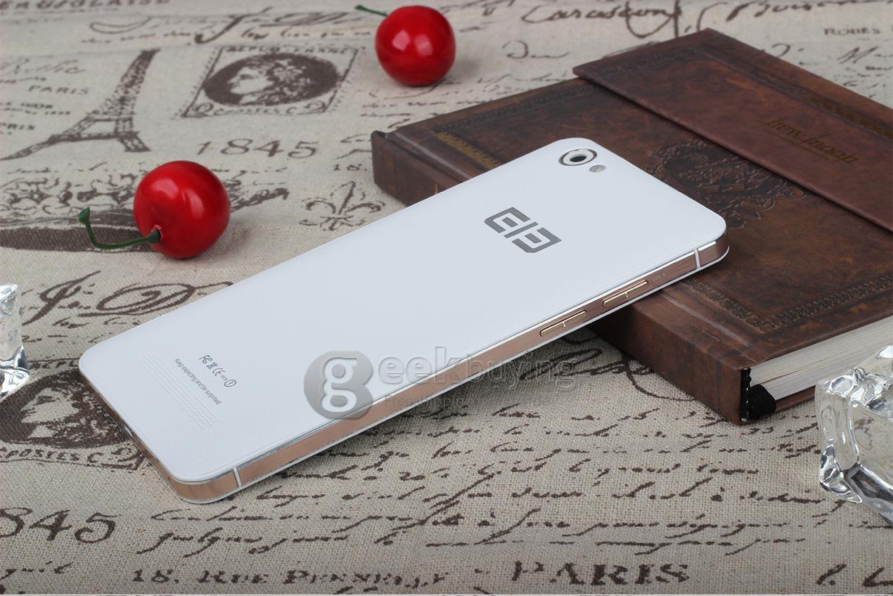 Elephone P6i MTK6582 Quad core 1.3GHz 5 Inch Android 4.4 OS Smartphone 1GB RAM 4GB ROM 13.0MP IPS QHD 3G GPS OTG White