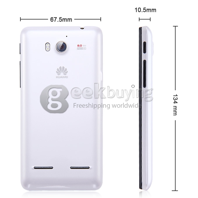 Honor 2 HUAWEI U9508 4.5 Inch Quad Core 1G RAM Smart Phone 720P IPS Retina Screen 8.0MP Camera Android 4.0 OS with 3G/GPS