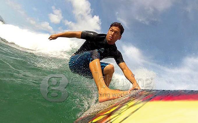 10 in 1 Surfboard Surfing Fasten Mount Kit FCS Locking Plug Quick Release Clip for Gopro Hero 3+/3/2/1/SJ4000 Camera