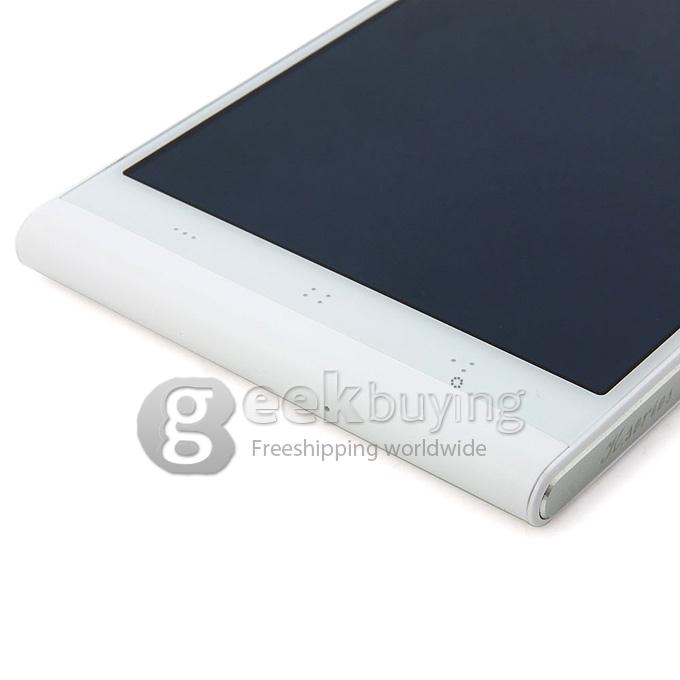 KINGZONE K1 5.5inch FHD 1080P LTPS Capacitive Screen MTK6592 Octa core 1.7GHz Smartphone 2GB RAM+16GB ROM 14.0MP+8.0MP Android 4.3 OTG NFC Air Gesture with Hard Cover & Protective Film - White