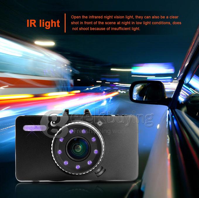 G3WH Novatek 96650 Dashcam 3.0 MP Full HD H.264 1080P 30FPS 2.7' LCD 170 Degree Wide Angle Lens with G-Sensor HDMI Car DVR