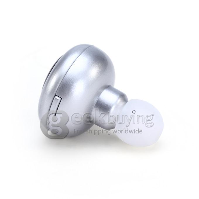 Wireless Stereo Bluetooth 4.0 Earphone Headphone For iPhone 6 Plus Samsung Galaxy S5 iPhone 5S - Silver