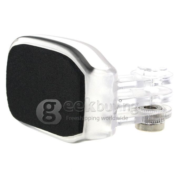Head Monopod Helmet Quick-Release Clip Mount for All GOPRO HD Hero 3+ / 3 / 2 / 1 /SJ4000 (Transparent)