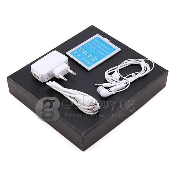 JIAKE V5 MTK6572W Dual Core 1.3GHz 5.5 Inch Android 4.2 Smartphone 512M RAM 4G ROM QHD Screen GPS 3G - White