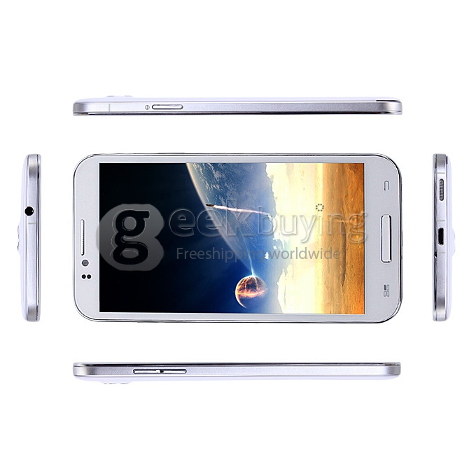 JIAKE JK2 MTK6592 Octa core 1.7GHz 5.5Inch Android 4.4 HD Cell Phone 1GB RAM 8GB ROM 8.0MP HD 3G/GPS - White