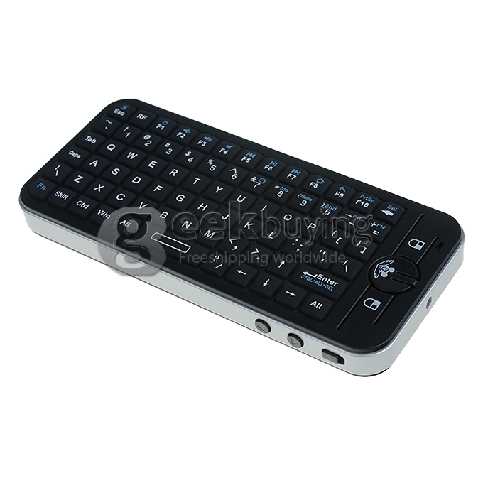 KP-810-16A 3 in 1 iPazzPort 2.4GHz Mini Fly Air Mouse Wireless Keyboard QWERTY Keyboard for Android TV Box/PC