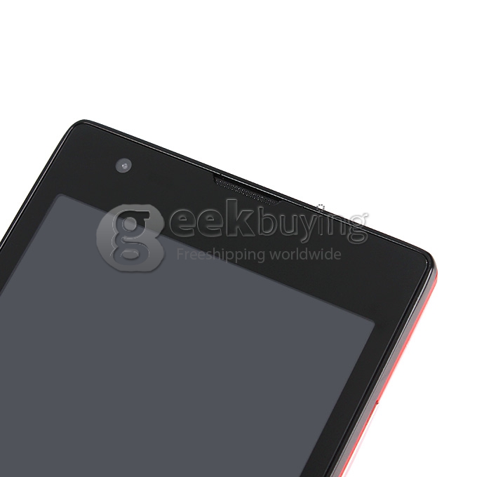 HTM M1 MTK6572 Dual Core 1.3GHz 4.7 Inch Android 4.2 OS Smartphone 512MB RAM 4G ROM 3G/GPS with Free leather Case - Red