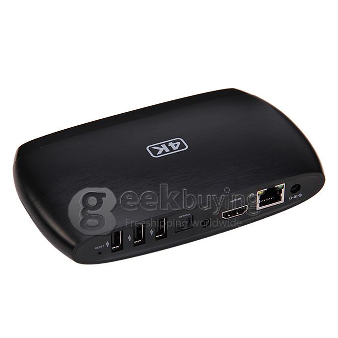 CX-S806 Amlogic S802 Quad Core 2.0GHz Android 4.4 4K TV BOX HDMI HDD 1G/8G Player Support XBMC 1080P DLNA Miracast OTG
