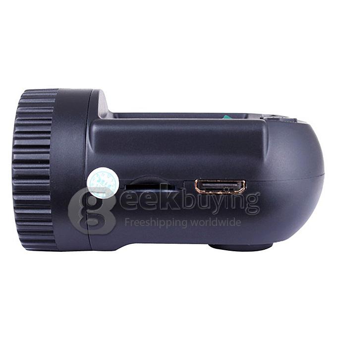 Mini 0801 Ambarella Box Car DVR with A2S60 OV2710 1080P GPS 1.5 Inch Screen 135 Degree Lens Angle - Black