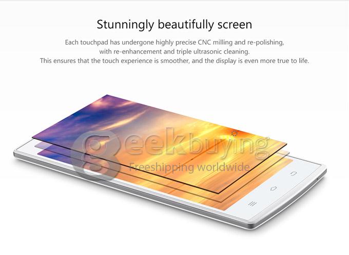 THL L969 MTK6582+6290 Dual Platform 1.3GHz 5Inch Android 4.4 Smartphone 1GB RAM 8GB ROM FDD-LTE 4G IPS FWVGA Screen 5.0MP - Black