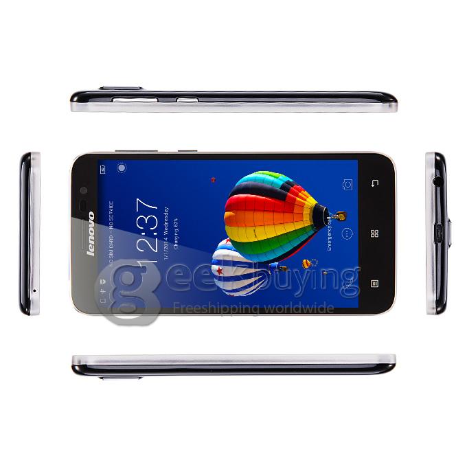 Lenovo A8 A806 Golden Warrior MTK6592 Octa Core 1.7GHz 5.0 Inch Android 4.4 Smartphone 2G RAM 16GB ROM 4G FDD LTE HD 13.0MP - Black