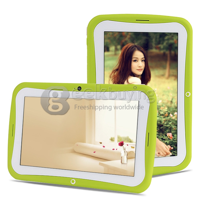 Preschool Education Kids Pad BENEVE i7 RK3028 Dual Core 7 Inch Android 4.2 OS Children Tablet PC 1GB RAM 8GB ROM Capacitive Touch Screen 1024*600 - Green