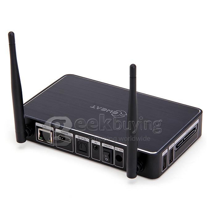 EWEAT EW802 Amlogic S802 Quad Core 2.0GHz Android 4.4 UHD 4K Mini TV BOX HDMI HDD Player 2G/16G 2.4G/5.8G Dual WIFI Antenna Bluetooth SATA