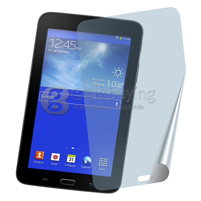 Clear LCD Screen Guard Protector for Samsung Galaxy Tab 3 Lite 7 SM-T110 Crystal