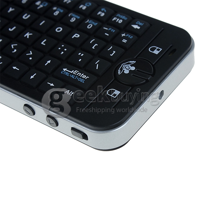 KP-810-16A 3 in 1 iPazzPort 2.4GHz Mini Fly Air Mouse Wireless Keyboard QWERTY Keyboard for Android TV Box/PC