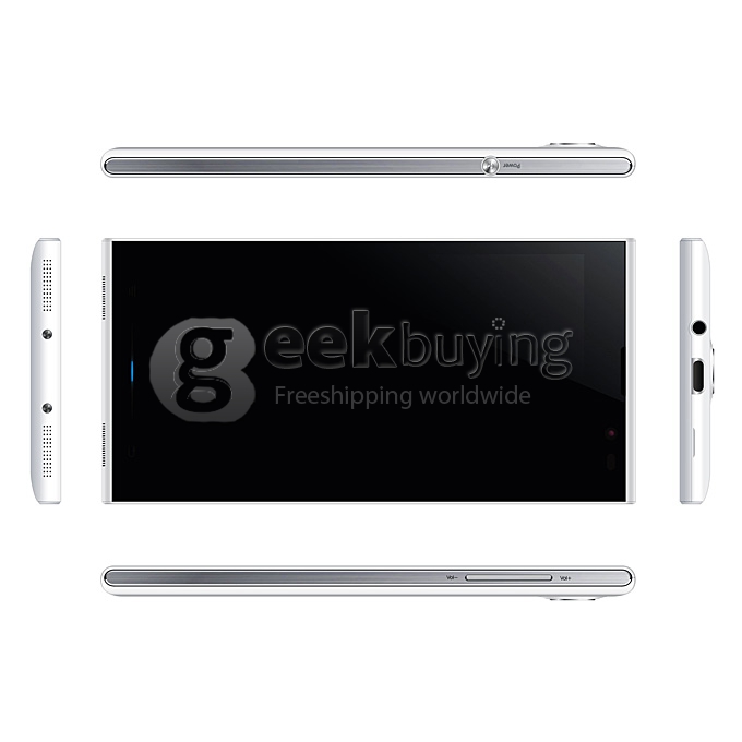 Inew V3 MTK6582 Quad core 1.3GHz 5.0 Inch Android 4.2 OS Smartphone 1GB RAM 16GB ROM 13.0MP NFC/OTG with 3G/GPS White