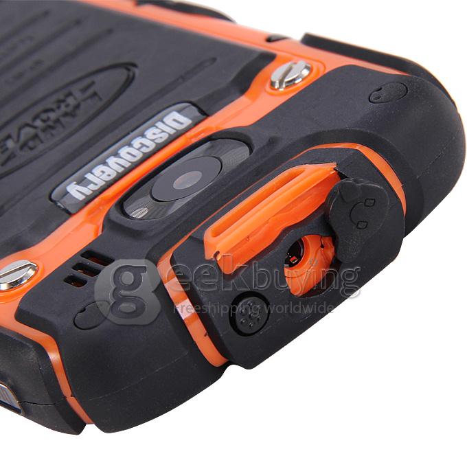 Discovery V5+ MTK6572 Dual Core 1.2GHz 3.5 Inch Android4.2.2 OS Smartphone Drfy Dual Cameras 3G/WIFI - Orange