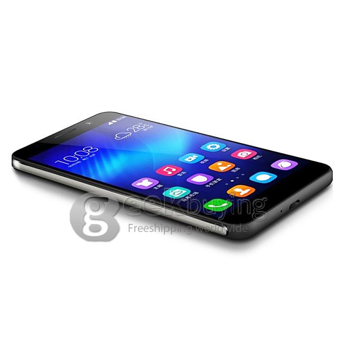 HUAWEI Honor 6 Kirin 920 Octa Core 1.7GHz 5.0 Inch Android 4.4 OS Smartphone 3GB RAM 16GB ROM FHD Gorilla Glass Screen 4G LTE-Black
