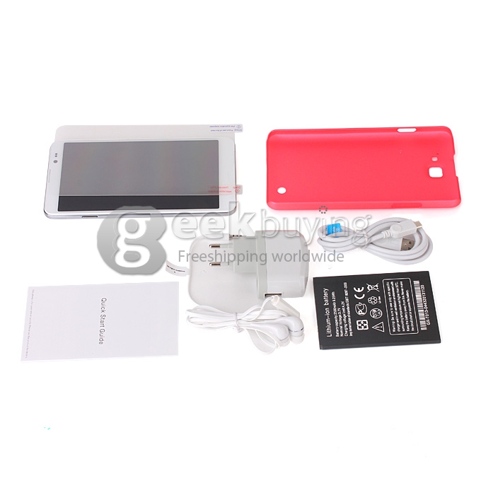 ThL T200 MTK6592 Octa Core 1.7GHz 6 Inch Android 4.2 OS Smartphone 2GB RAM 32GB ROM IPS FHD Screen Support NFC OTG 3G GPS with Protective Film White