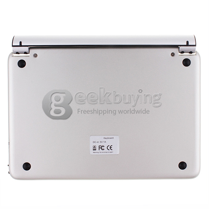 Universal Bluetooth 3.0 Keyboard with Clips for 7.9/8 inch Ultra-thin Tablet PC Silver