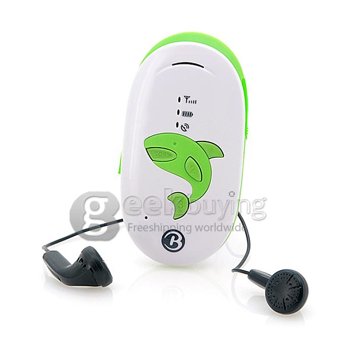 Kids Portable Mini GPS Tracker with Real Time Tracking Geo-Fencing SOS Phone Functions