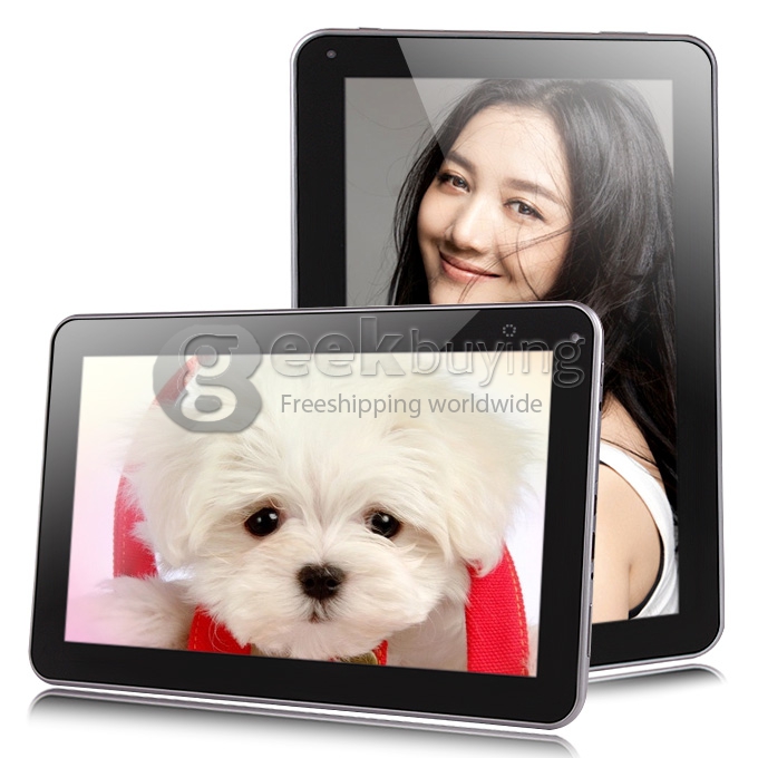 Z750 RK3168 Dual Core 10 Inch Android 4.2 OS Tablet PC 1GB RAM 8GB ROM Capacitive Touch Screen 1024*768 - White