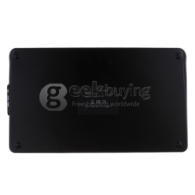 Universal Bluetooth 3.0 Keyboard with Holder Function for 9.7~10.1 Inch Tablet PC - Black