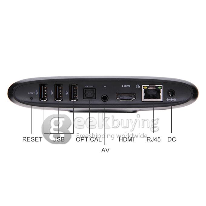 CX-S806 Amlogic S802 Quad Core 2.0GHz Android 4.4 4K TV BOX HDMI HDD 1G/8G Player Support XBMC 1080P DLNA Miracast OTG