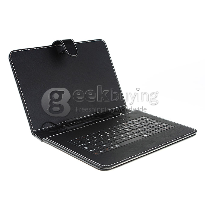 7 inch Tablet PC Micro USB Keyboard Leather Case Cover