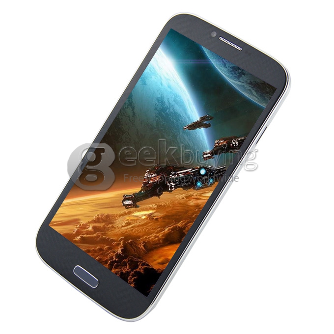 Blackview JK809 MTK6589T Quad Core 1.5Ghz 6.0 Inch Android 4.2 OS Smart Phone 1GB RAM 8GB ROM HD Screen 12.6MP Camera - Dark Blue
