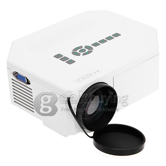 UC30 1080P Portable Led Projector HDMI Home Theater Projector Support HDMI VGA AV USB Digital projector for PC EU Plug