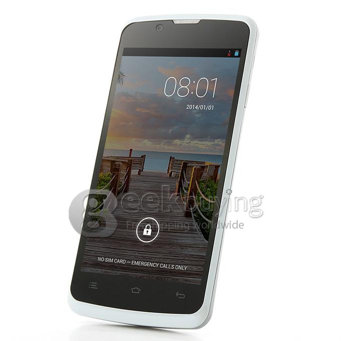 ZOPO ZP590 MTK6582M Quad Core 1.3GHz 4.5 Inch Android 4.4 OS Smartphone 512MB RAM 4GB ROM 3G GPS QHD Screen - White