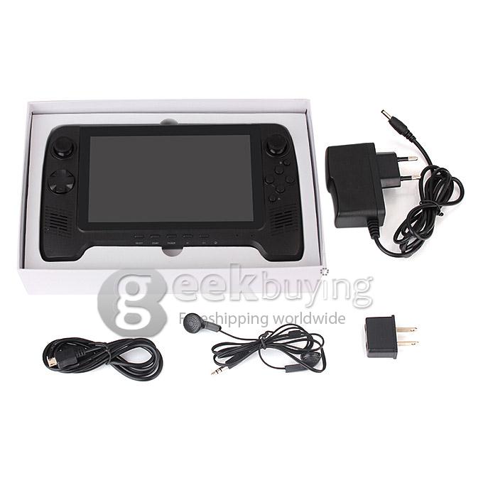 GPD G7 RK3188 Quad Core 7 Inch Android 4.2 OS Tablet PC 1GB RAM 16GB ROM Capacitive Touch Screen 1024*600 GamePad Android Game Tablet/Android Game Console/Handheld Console Black