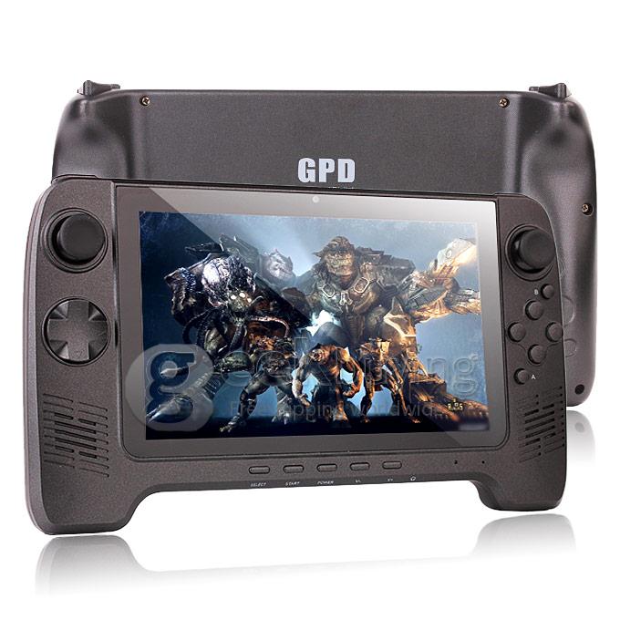 GPD G7 RK3188 Quad Core 7 Inch Android 4.2 OS Tablet PC 1GB RAM 16GB ROM Capacitive Touch Screen 1024*600 GamePad Android Game Tablet/Android Game Console/Handheld Console Black