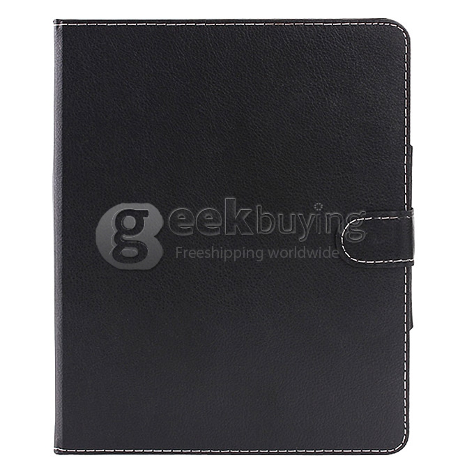 High Quality Special Keyboard Leather Case Cover for PIPO M6 - Black