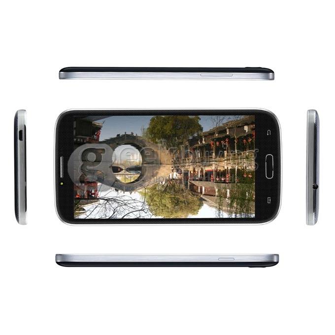 Blackview JK809 MTK6589T Quad Core 1.5Ghz 6.0 Inch Android 4.2 OS Smart Phone 1GB RAM 8GB ROM HD Screen 12.6MP Camera - Dark Blue