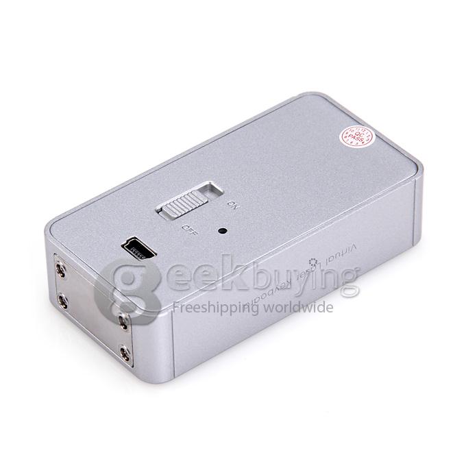 Atongm M1 Bluetooth Laser Projection Virtual Keyboard for iPhone/iPad/Android Tablet/Windows PC/Smartphone/Macbook