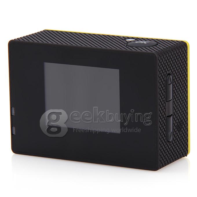 SJCAM Original SJ4000 WiFi Action Camera Novatek 12MP 1080P H.264 1.5 Inch 170 Degree Wide Angle Lens Diving HD Camcorder Car DVR support AV out - Yellow