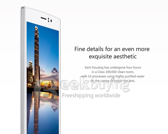 THL L969 MTK6582+6290 Dual Platform 1.3GHz 5Inch Android 4.4 Smartphone 1GB RAM 8GB ROM FDD-LTE 4G IPS FWVGA Screen 5.0MP - Black